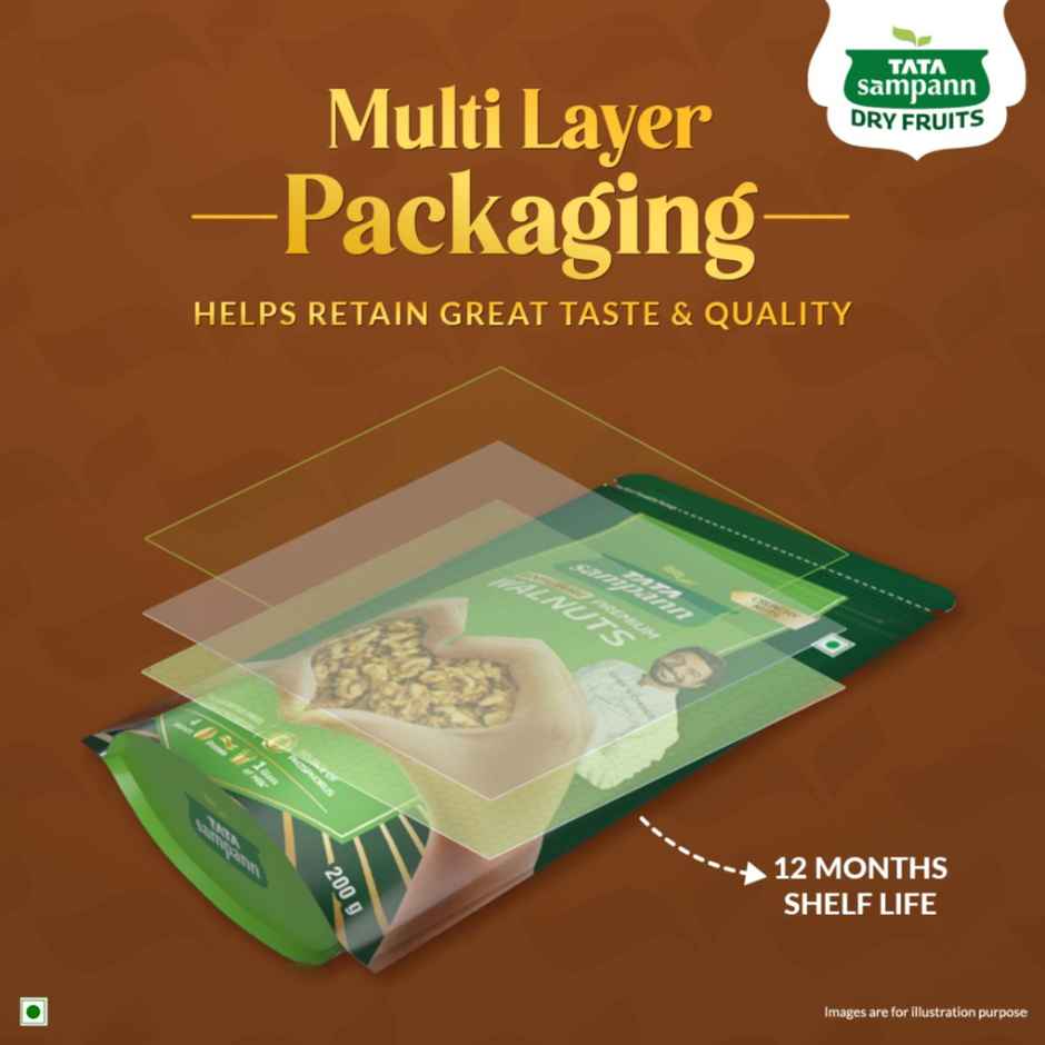 Tata Sampann 100% Pure Premium Walnuts/Akhrot