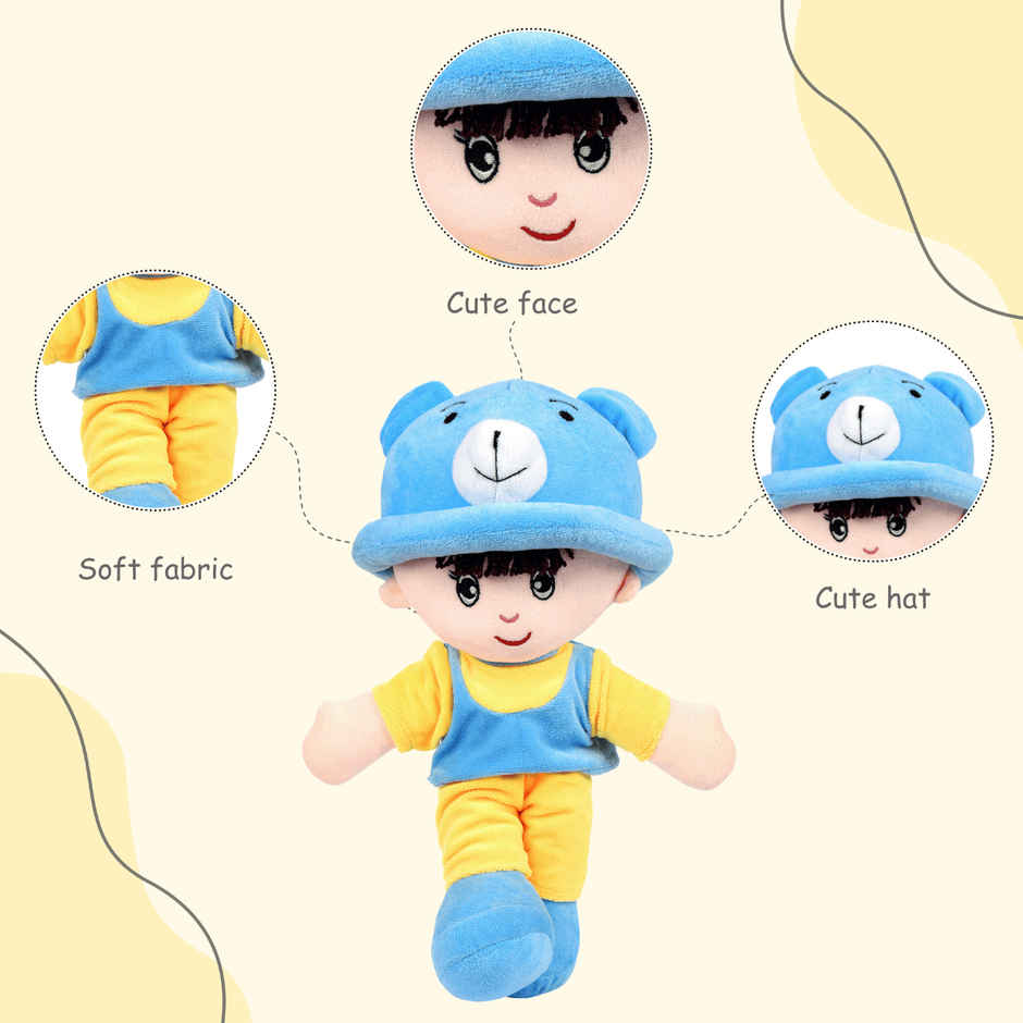 Toytales Addie Boy 35cm| Plushie | Stuffed Toys For Kids | Birthday Gift | Gift For Kids | Soft Toy