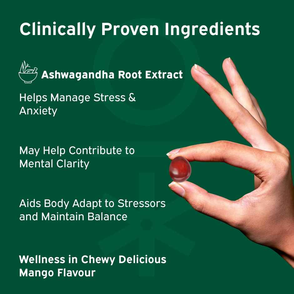 Nutriburst Ashwagandha Max Gummies For Stress Management
