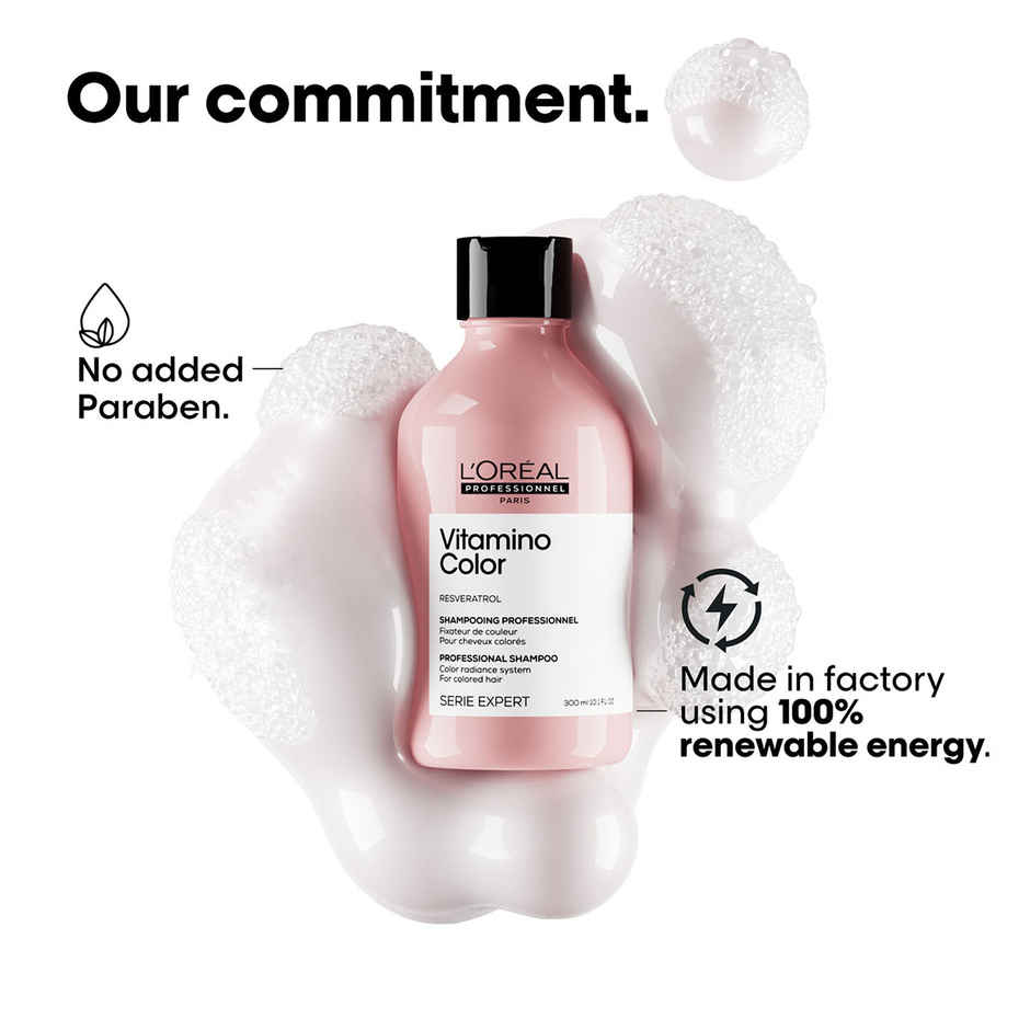 L'Oreal Professionnel Vitamino Color Shampoo for Color Protection With Resveratrol