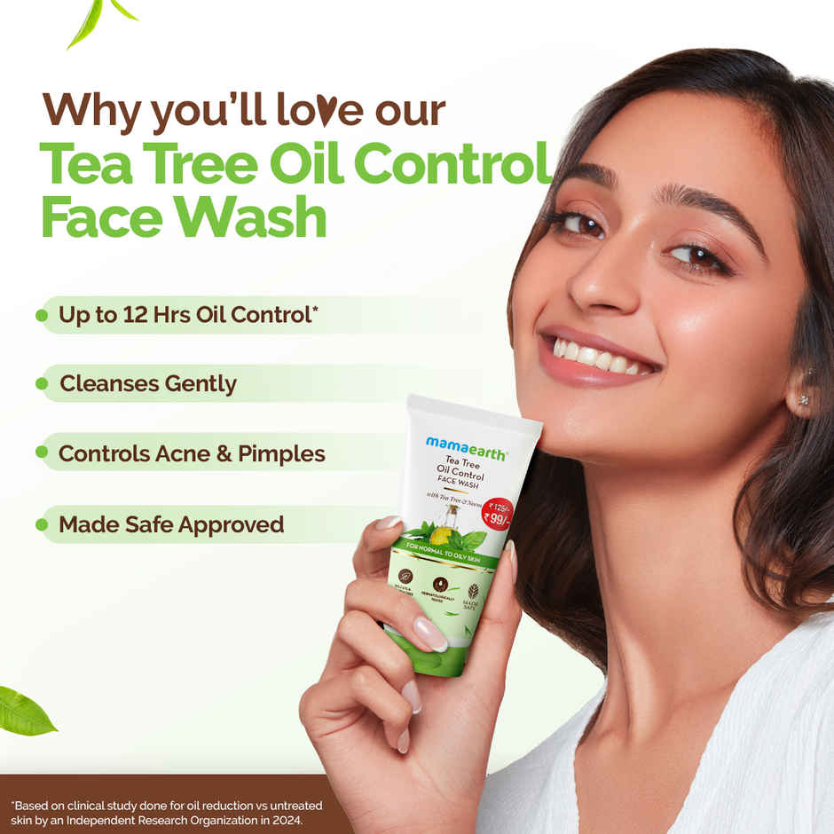 Mamaearth Tea Tree Oil Control Face Wash