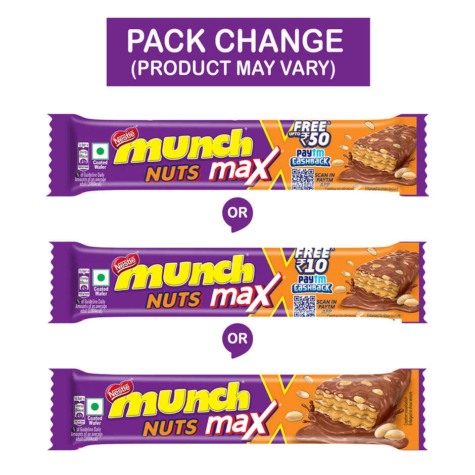 Nestle MUNCH MAX Nuts with Roasted Peanuts
