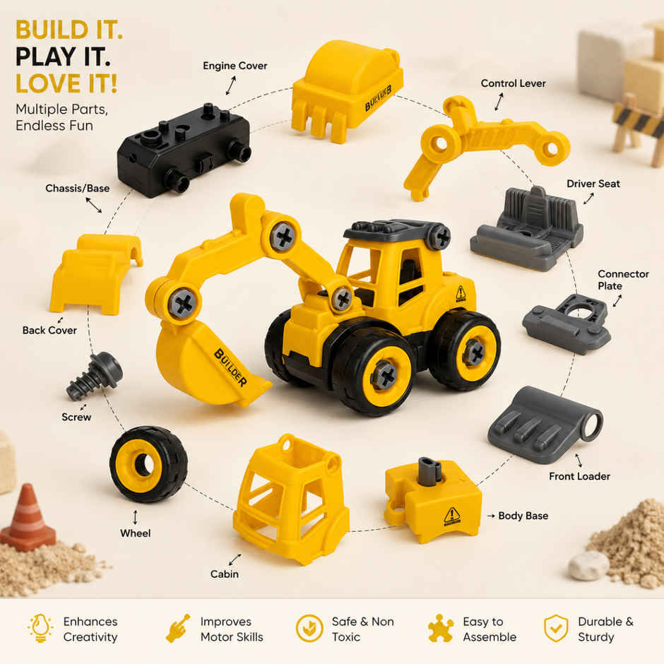 Toytales City Vehicles| Construction| Vehicle Toys Set |Color May Vary|Vehicle|Truck|Dumper