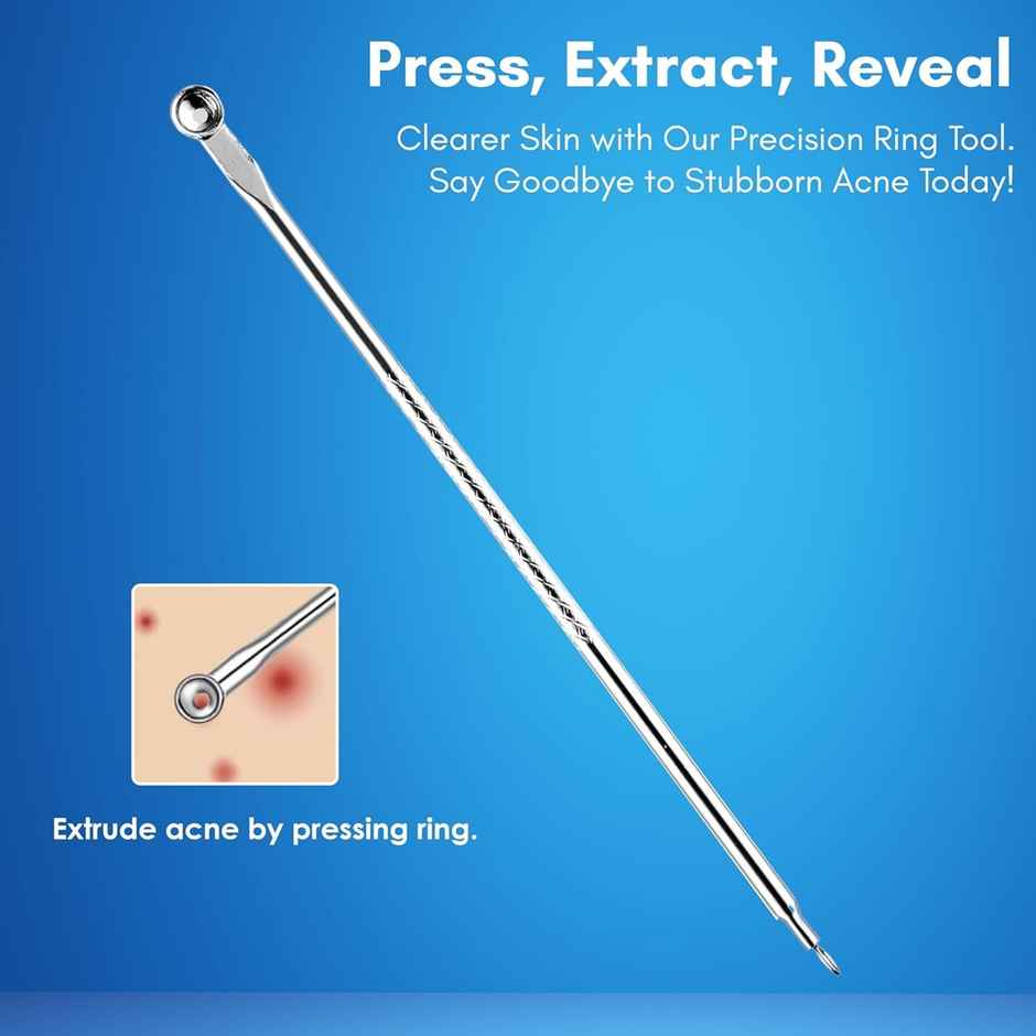 Beaute Secrets Acne Extractor Kit ingrown Hairs And Facial Impurities Removal Set