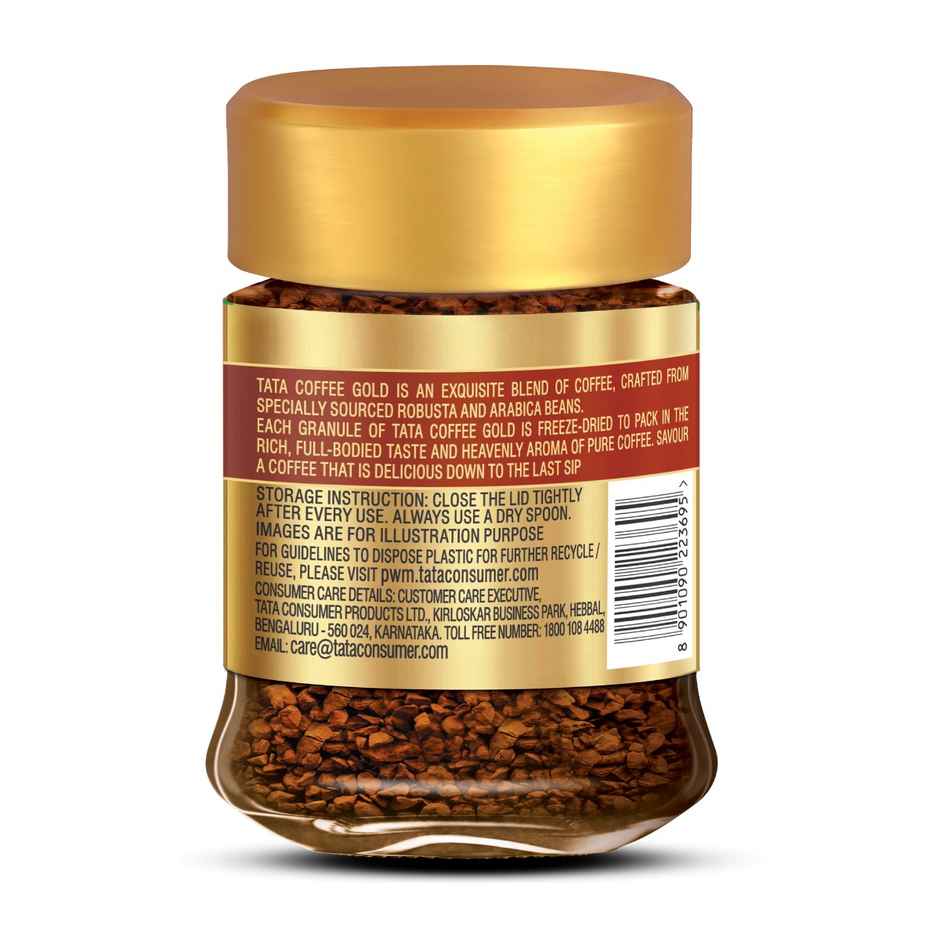 Tata Coffee Gold Original Instant & Pure Coffee Jar