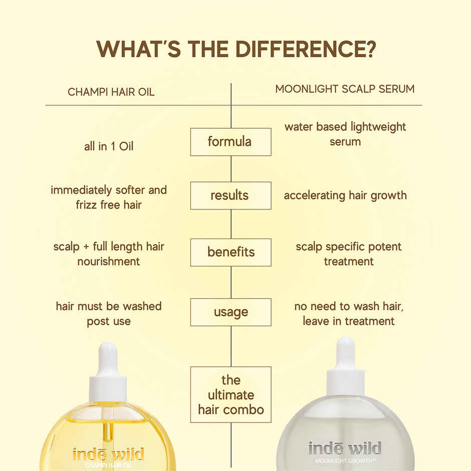 inde wild Champi Hair Oil