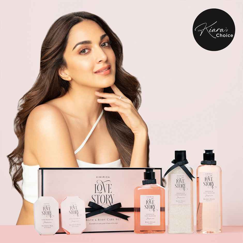 Kimirica Love Story Body Wash | Floral Scented Cleanser with Light Lather for Fresh & Hydrated Skin