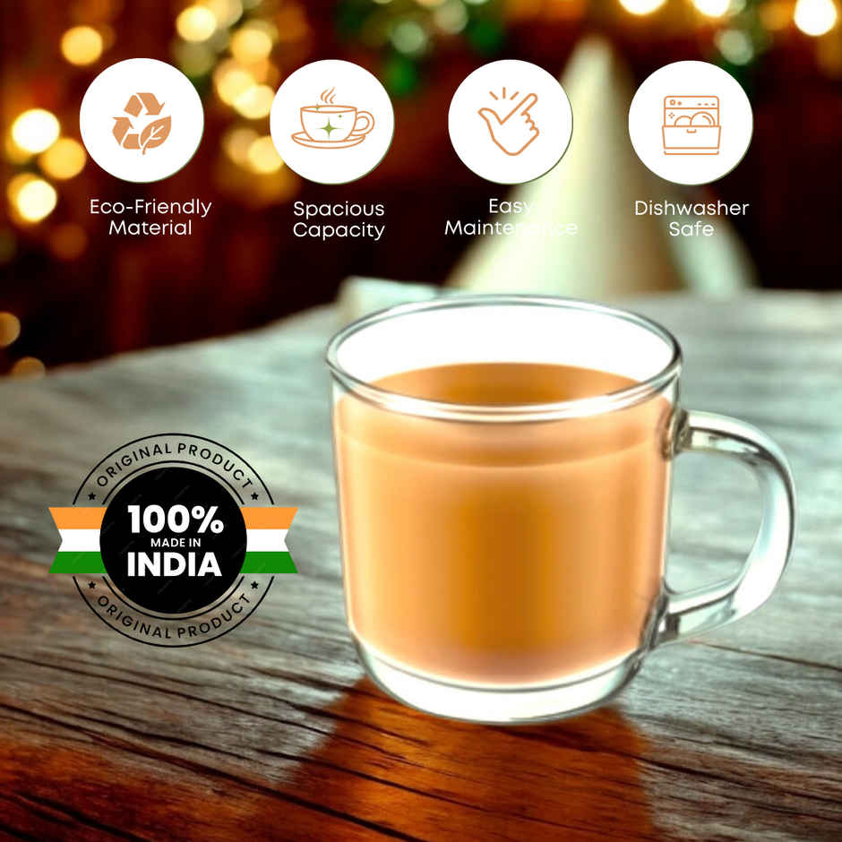 Yera Cosmos 120 ml Tea/Coffee Cup Set 6 Pc