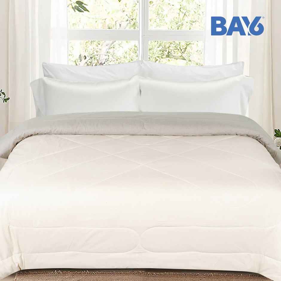 BAY6 Double Bed Reversible Comforter - Brown | 220 x 240 cm