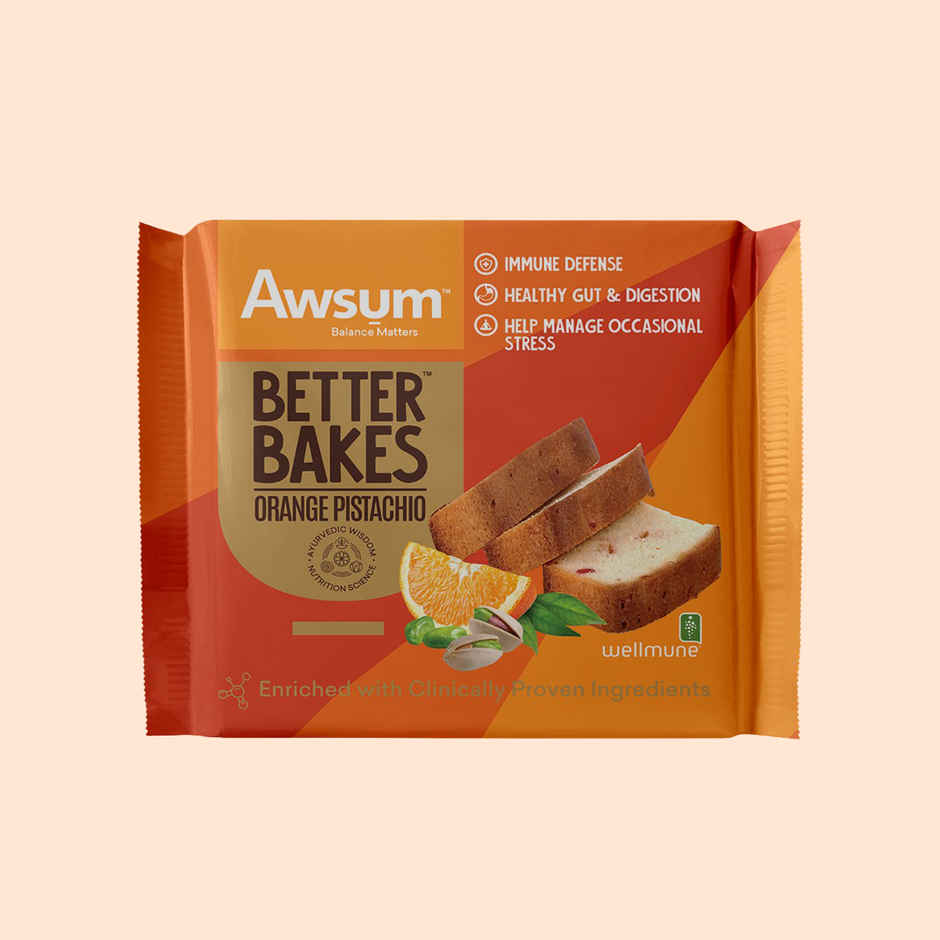 Awsum Better Bakes Orange Pistachio Cake | Bakery Delight