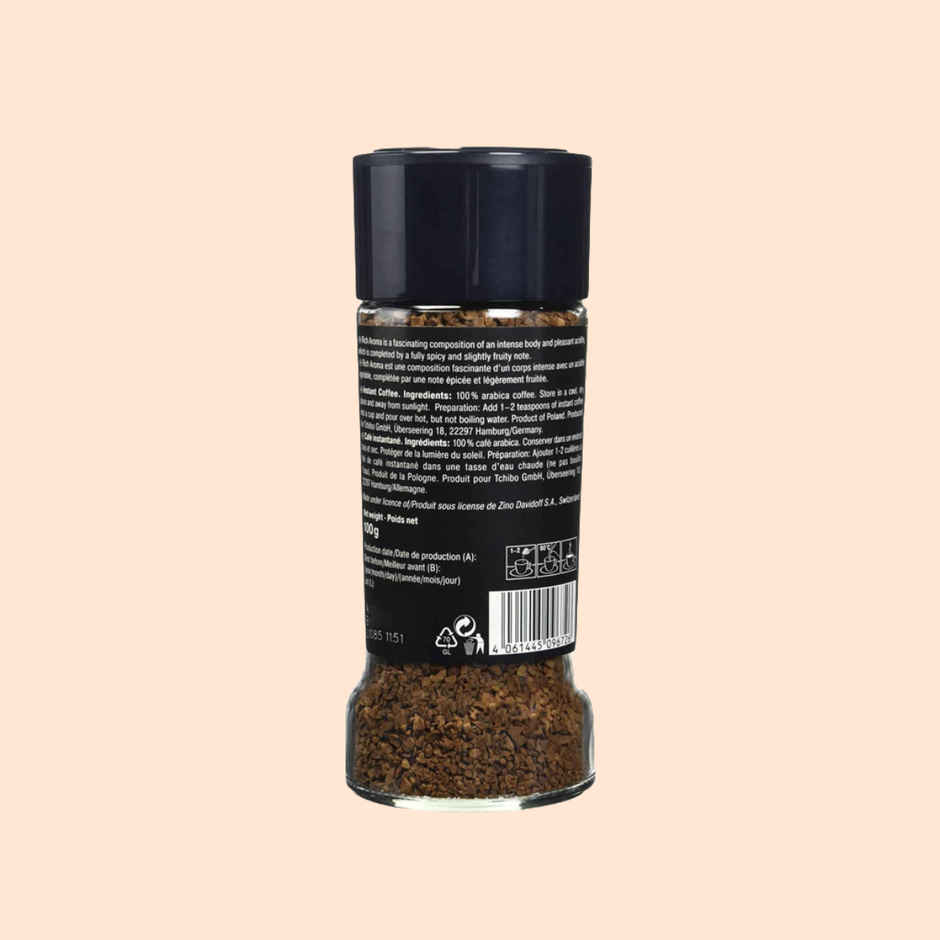 Davidoff Rich Aroma Instant Coffee | 10/12 Intensity