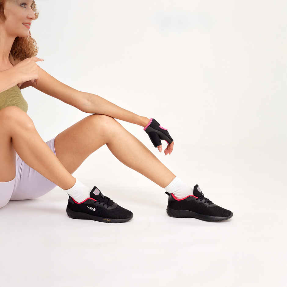 Campus Cristy Black Women's Running Shoes | UK8