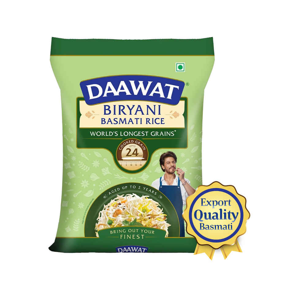 Daawat Biryani Pure Basmati Rice | Extra Long Grain