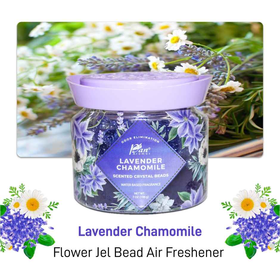 Pan Aromas Lavender Chamomile Gel-Beads Air Freshener