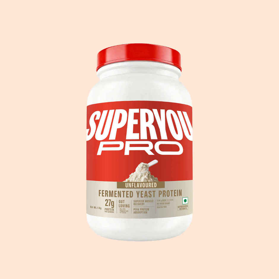 SuperYou Pro Fermented Yeast Protein | Unflavoured | 27g Protein Per Scoop