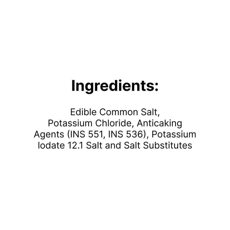 Tata Salt Lite | 15% Low Sodium Iodized Salt