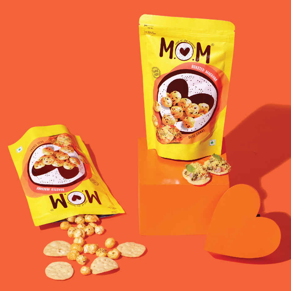 MOM Roasted Makhana Desi Chaat Combo