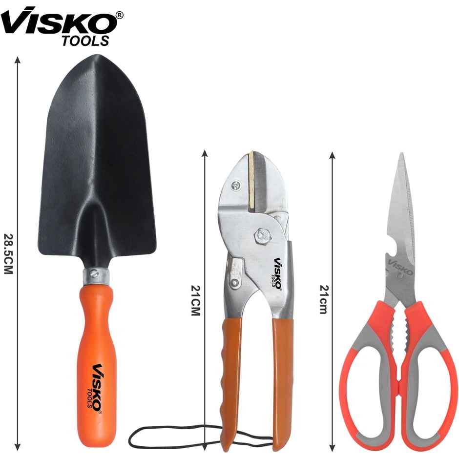Visko 656 Garden Tools Set With 3 Pieces Garden Tool Kit
