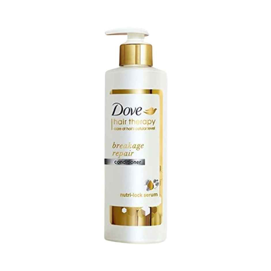 Dove Hair Therapy Breakage Repair Conditioner No Parabens & Dyes With Nutri-Lock Serum for Thicker Looking Hair