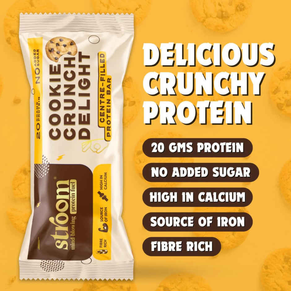 Stroom Cookie Crunch Delight 20g protein Bars