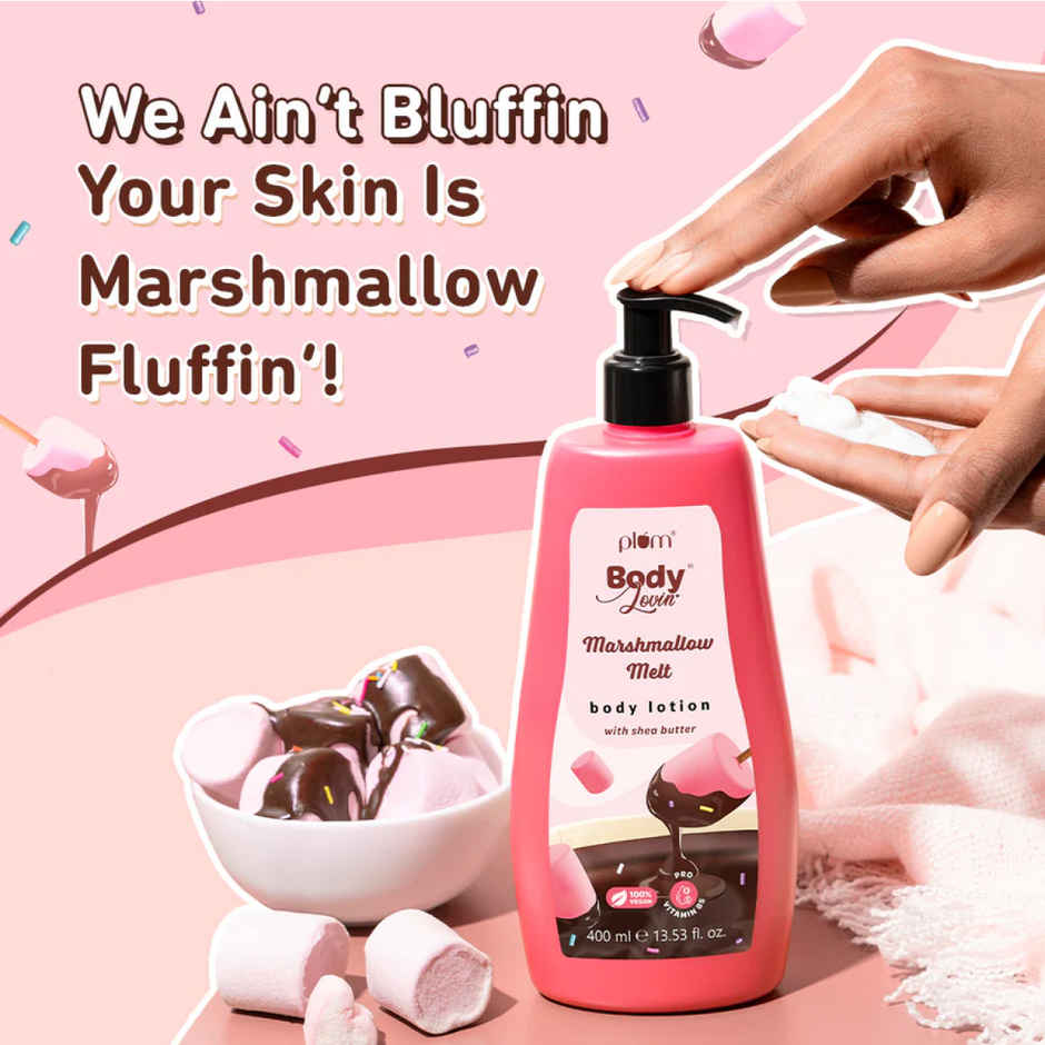 Plum Marshmallow Melt Body Lotion For Glowing Skin