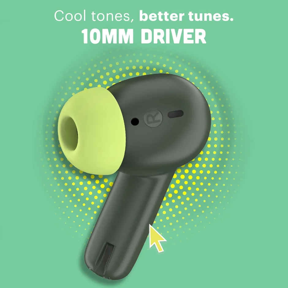 Noise Pop Buds Bluetooth Earbuds (Quad Mic with ENC)