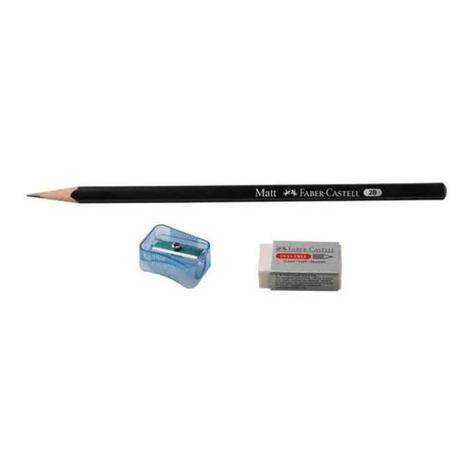 Faber-Castell Matt Grip Super Dark Pencils