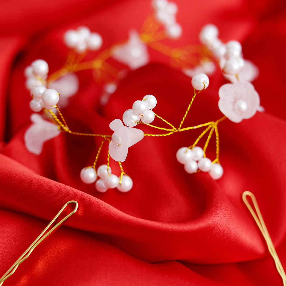 Designer Fancy Hair Accessory - Traditional Indian Jewellery | Oye Happy