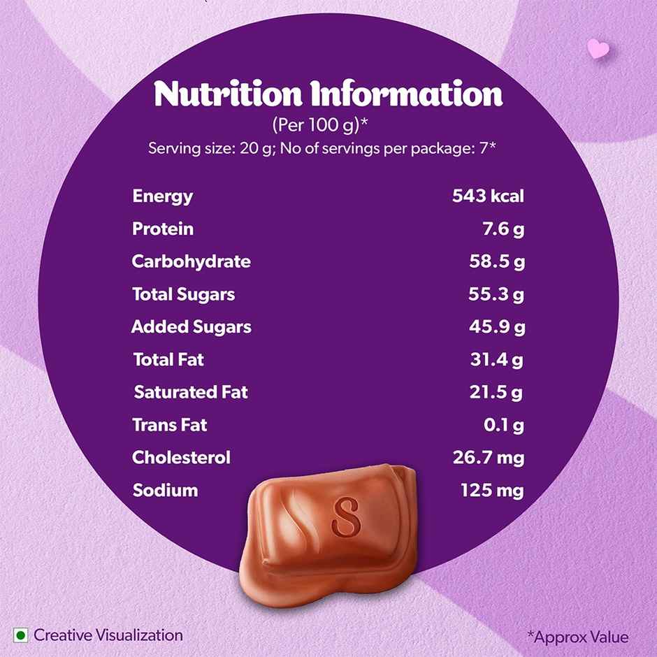 Cadbury Dairy Milk Silk Chocolate Bar