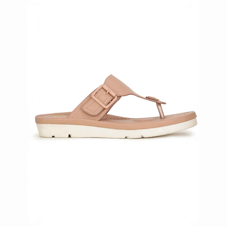 Bata Comfit Peach Sandal For Women | UK 4