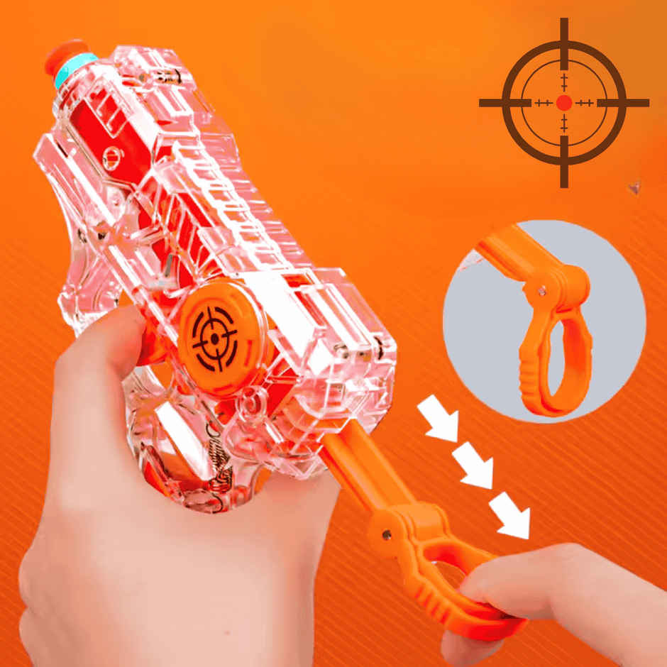 Toytales Transparent Ak-47 Toy Gun | Gift For Boys | Assorted