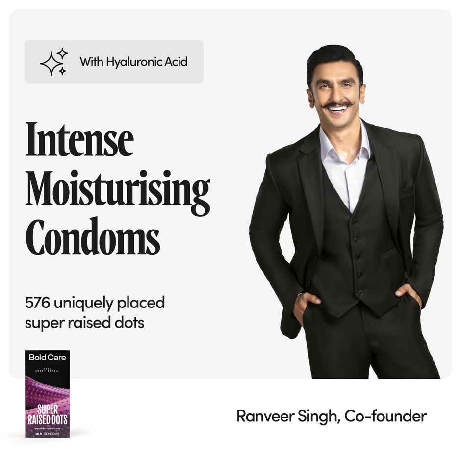Bold Care Super Dots Spiral Texture Condoms with Smooth Moisture Gel