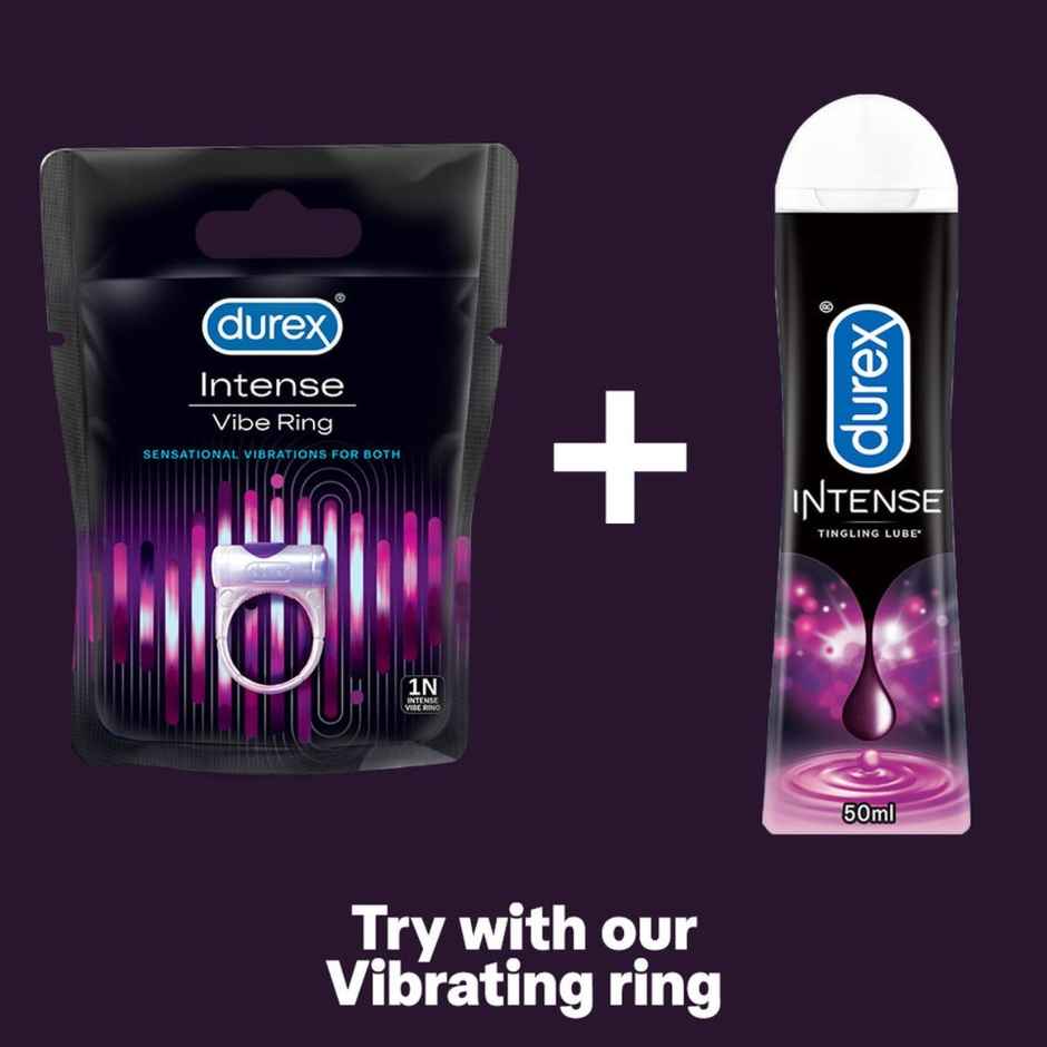 Durex Intense Vibe Ring Massager for Men & Women