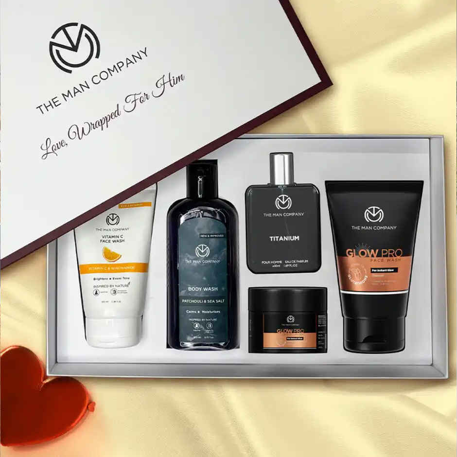 The Man Company Groomiong Gift Set Unforgettable Him