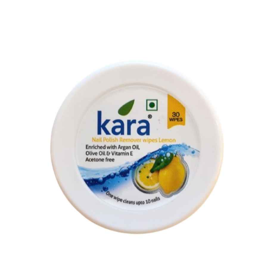 Nail Polish remover wipes Lemon 30 pulls