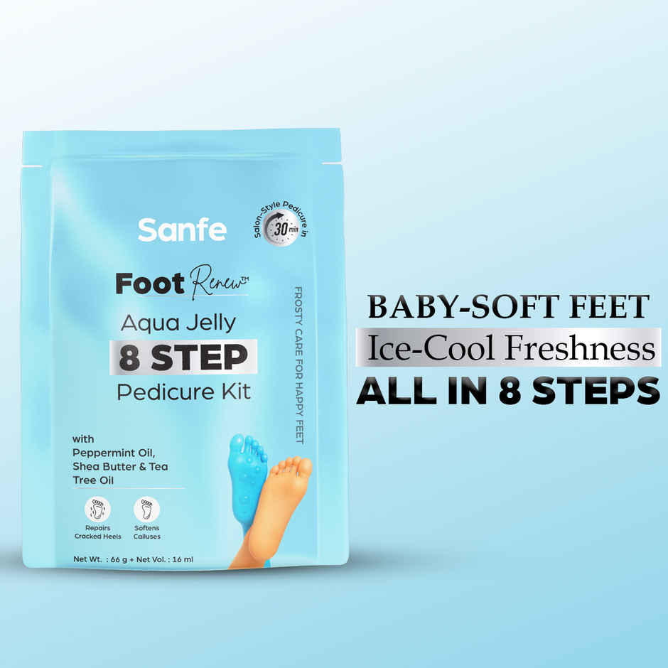 Sanfe Pedicure Kit At Home Foot Spa & Callus Care