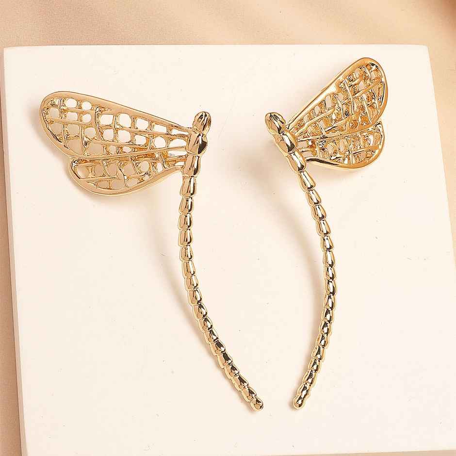 Karatcart Women's Stud Earrings Gold One Size | 33038799