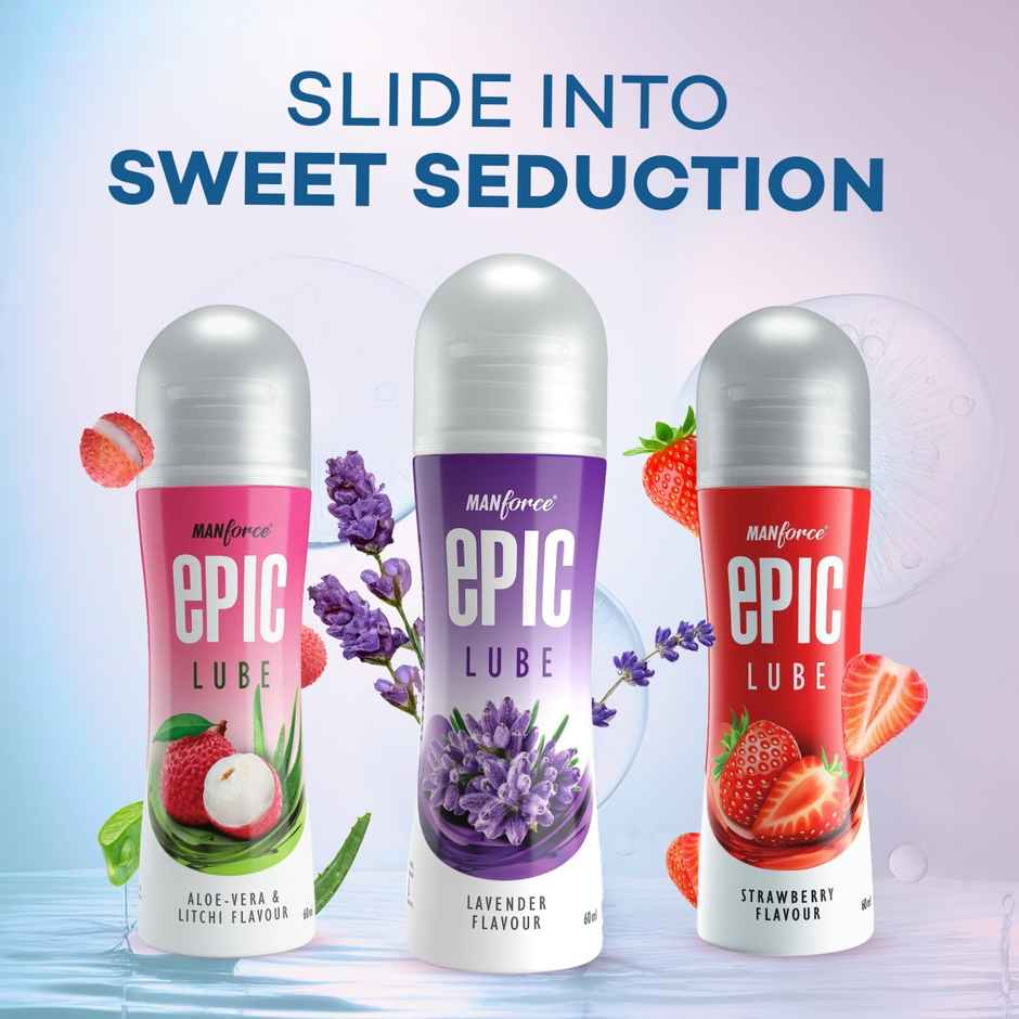 Manforce Epic Lube - Aloe-Vera & Litchi