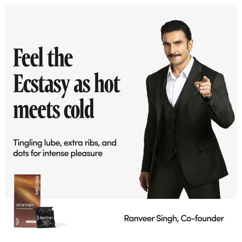 Bold Care Ecstasy Tingling Sensation Condoms for Intense Pleasure