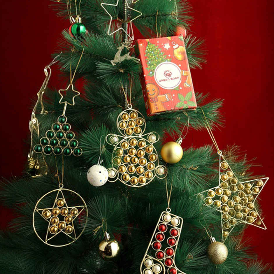 Christmas Hanging Star Ornaments | Urban Born | Shiny Accent
