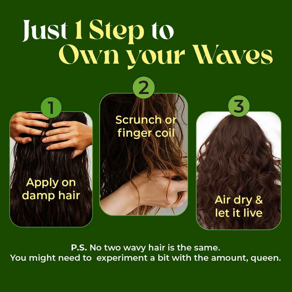 Love Beauty & Planet Avocado Oil & Peptide Leave-In Conditioner for Wavy Hair