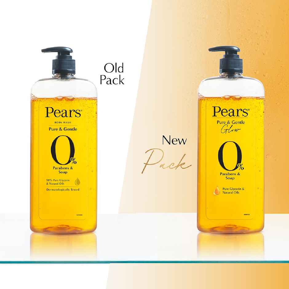 Pears Pure & Gentle Shower Gel SuperSaver XL Pump Bottle With 98% Pure Glycerine