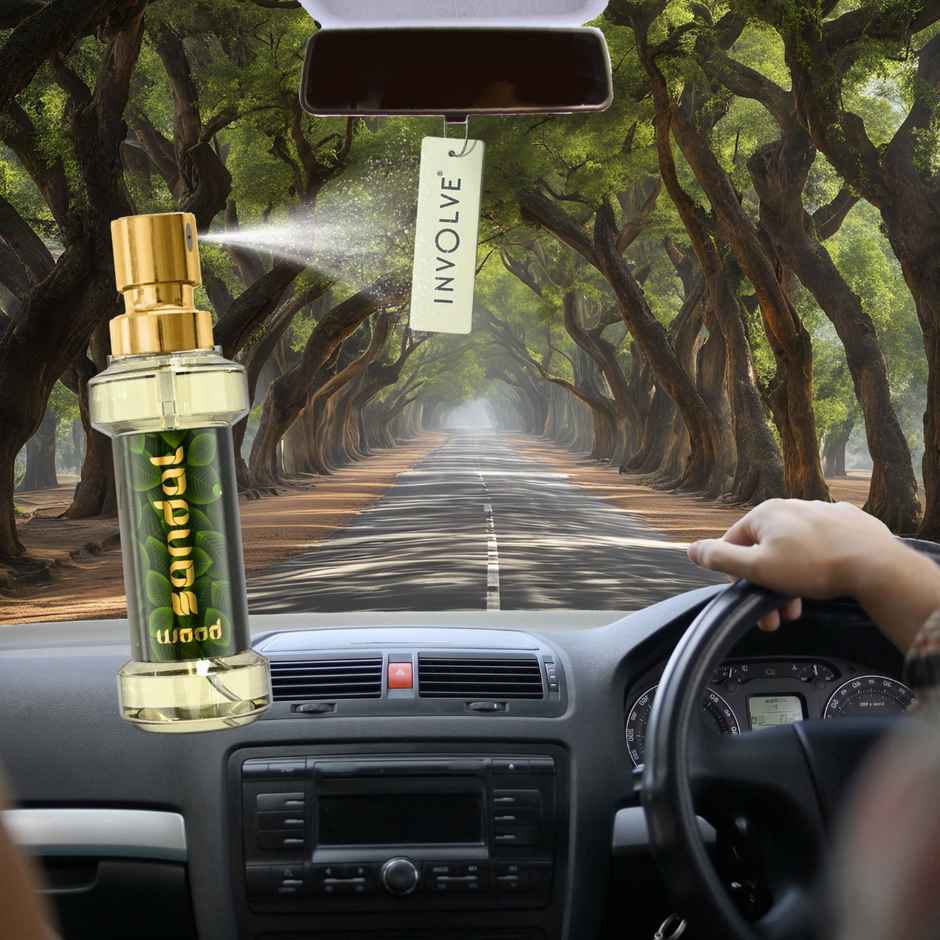 Involve Your Senses Rainforest Sandalwood Air Perfume | Fine Fragrance Car Scent