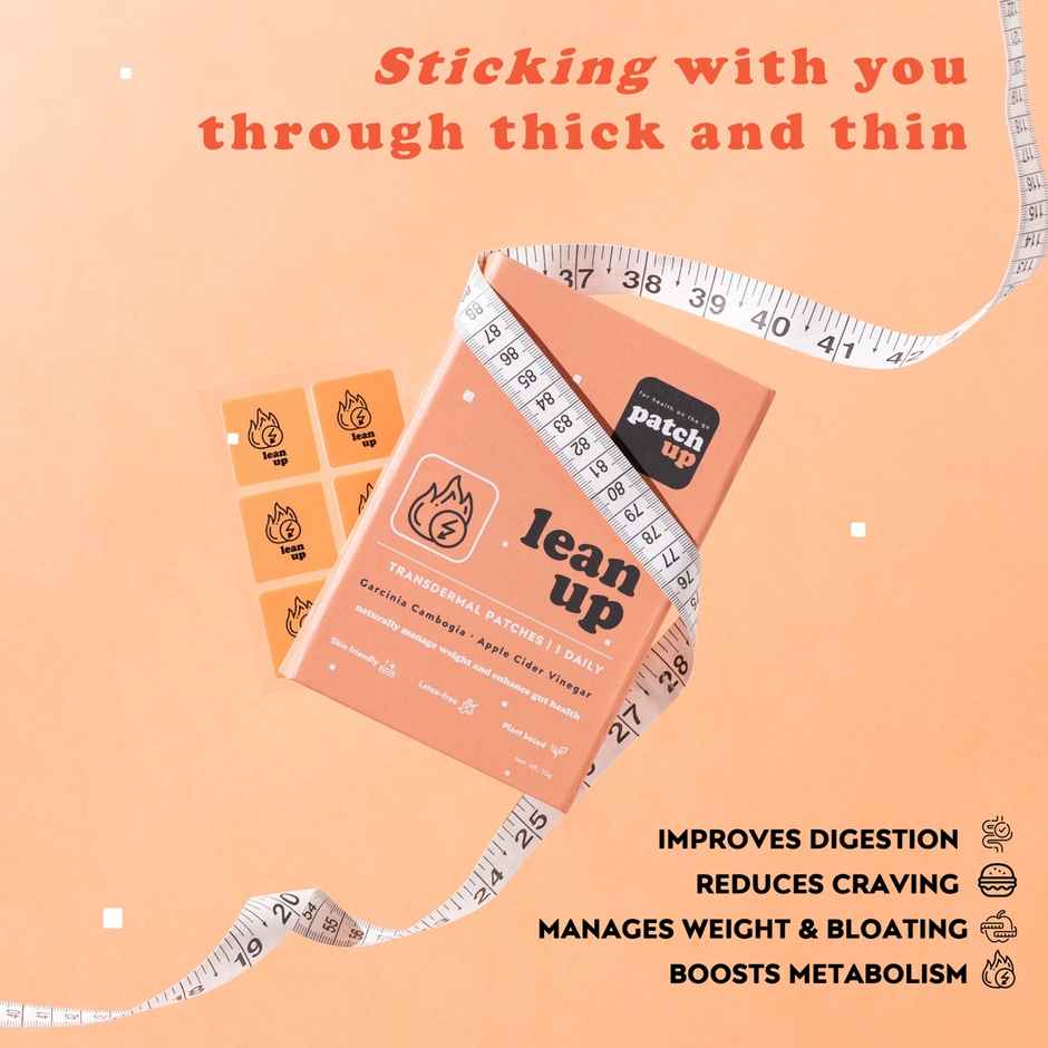 Patch Up Lean Up  Apple Cider Vinegar Flavour Transdermal Patches