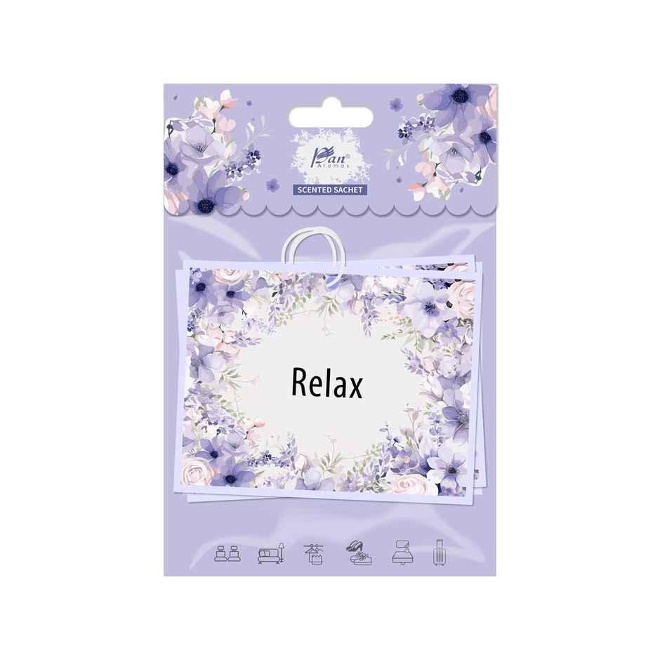 Pan Aromas Lavender Scented Air Freshener | Paper Hanging Sachet