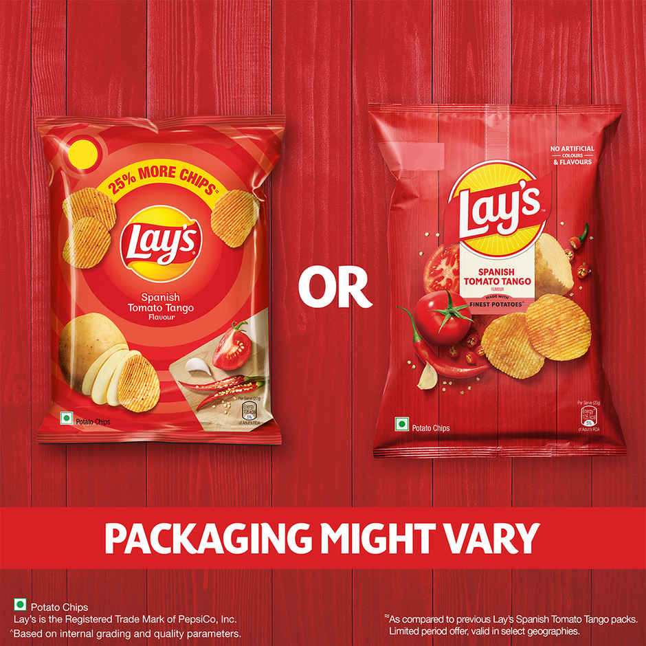 Lay's Spanish Tomato Tango Flavour | Potato Chips
