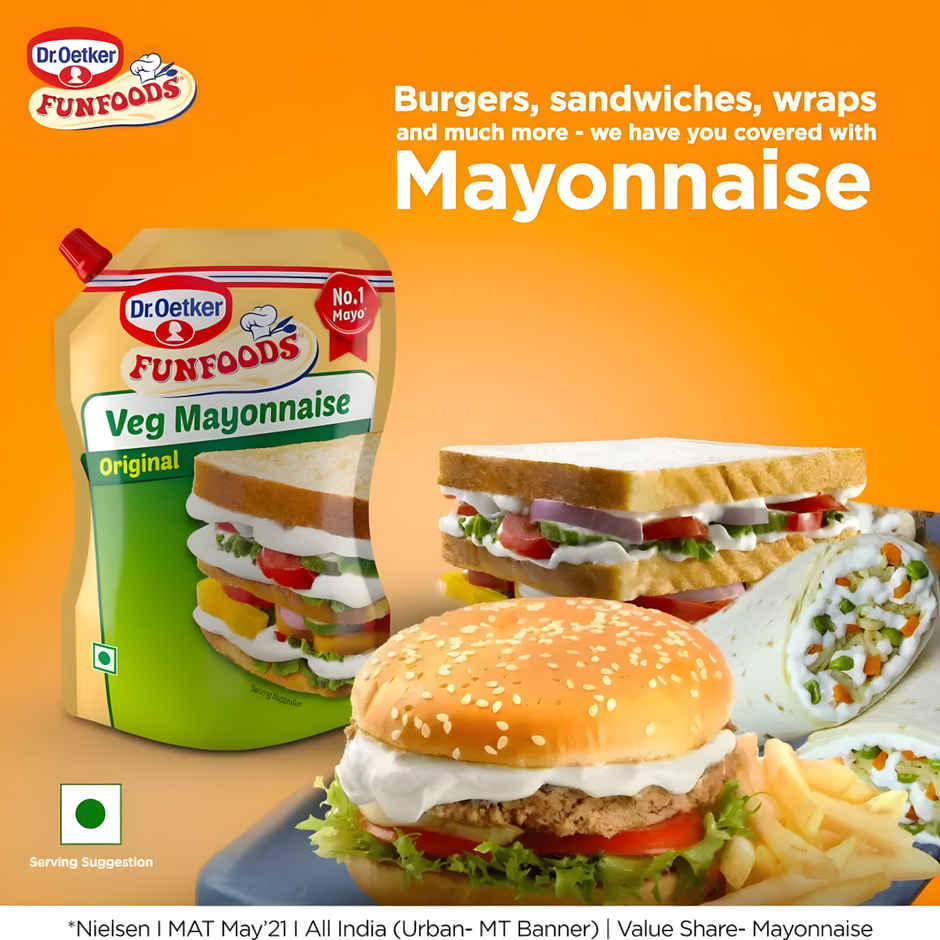Dr. Oetker Fun Foods Veg Mayonnaise Original