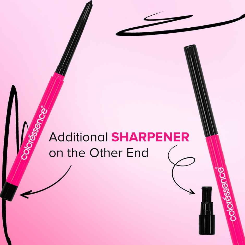 Coloressence Time to Prime Kajal Pencil - Black