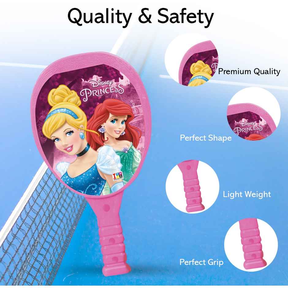 Itoys My First Plastic Racket Set-princess (Colour May Vary)