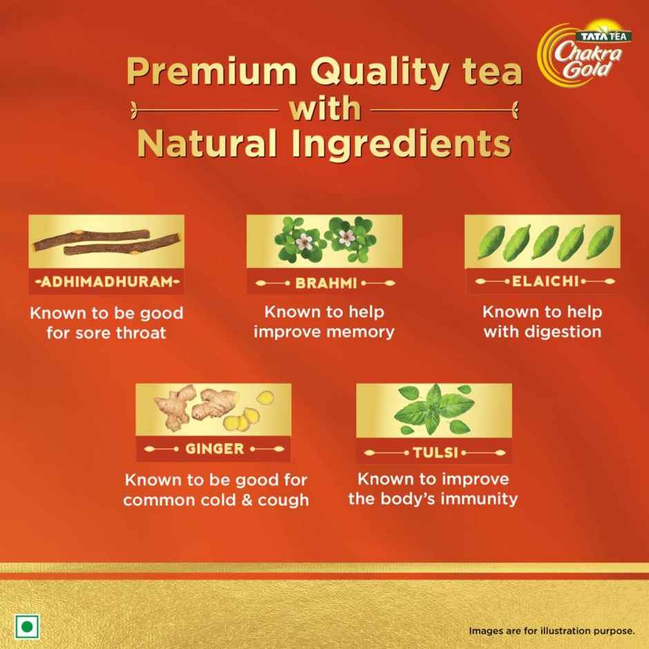 Tata Tea Chakra Gold Flavored Black Tea